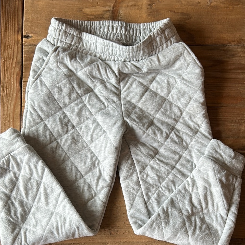 Girls Danskin Gray Textured Joggers